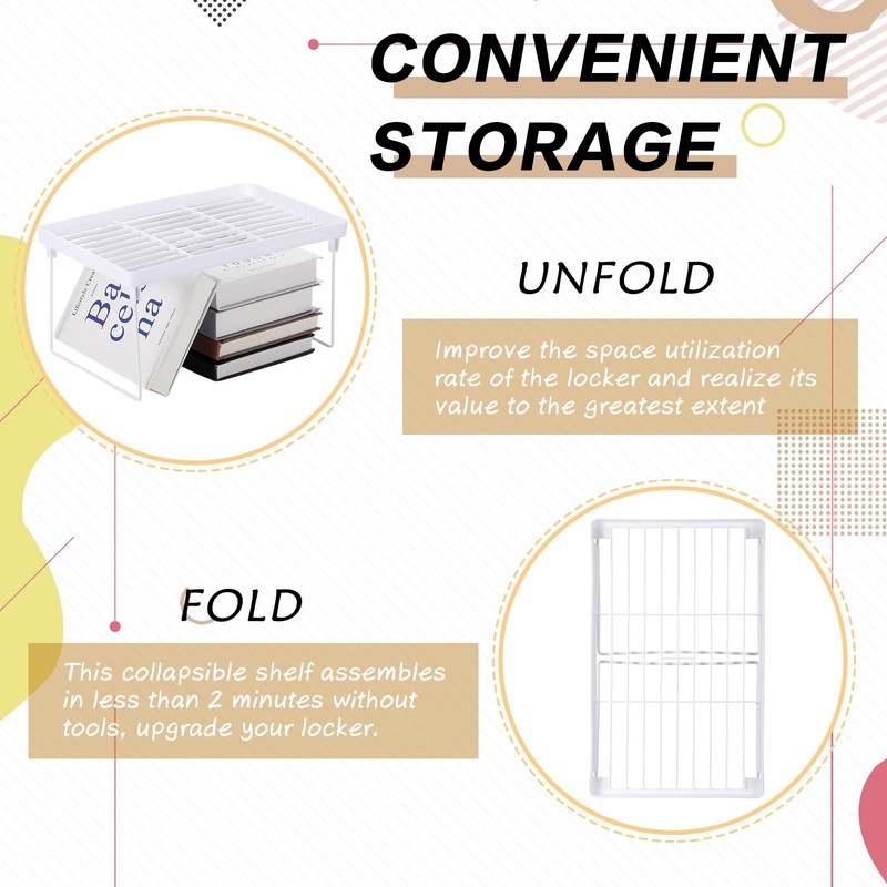 Honoson 13 Pcs Locker Organizer and Decorating Kit, First Day