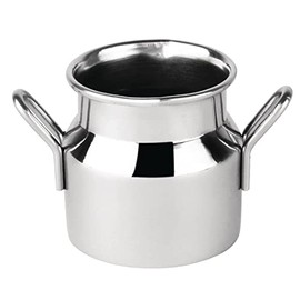 Olympia CL203 Stainless Steel Mini Milk Churn, Small, 60 ml Capacity
