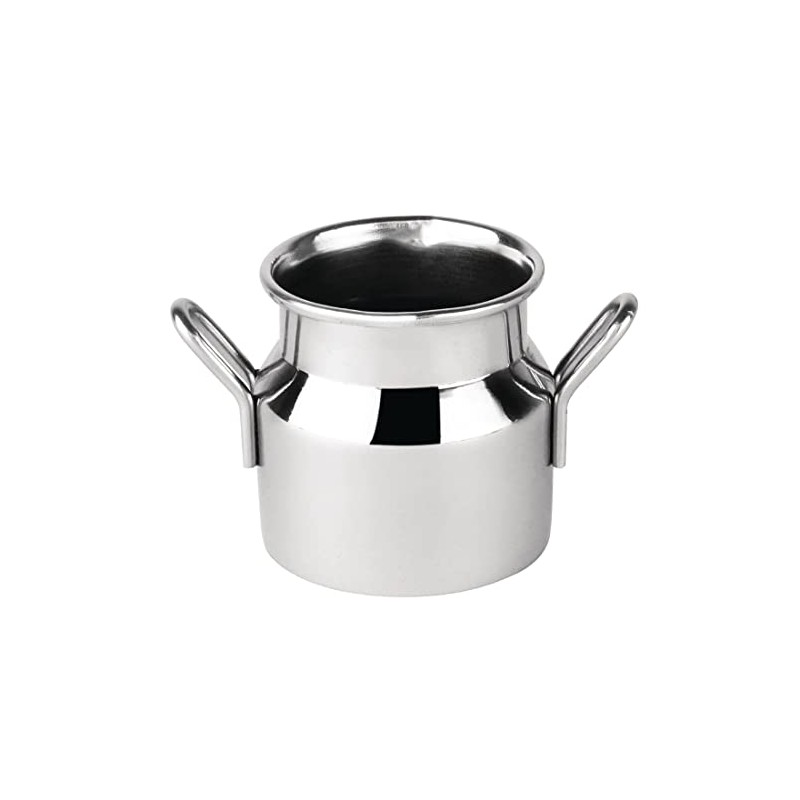 Olympia CL203 Stainless Steel Mini Milk Churn, Small, 60 ml