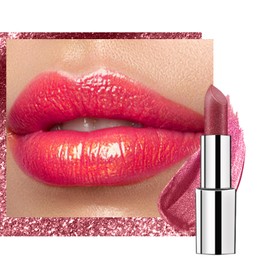 BEAUTY SEARCHER Diamanten, funkelnder lippenstift, super leuchtende pflegestift, flussiger lippenstift, nicht angeklebt an rotstift und wasserfesten lippenstift # 10