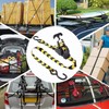 Motorcycle Tie Down Straps, Heavy Duty Ratchet Straps with Safety