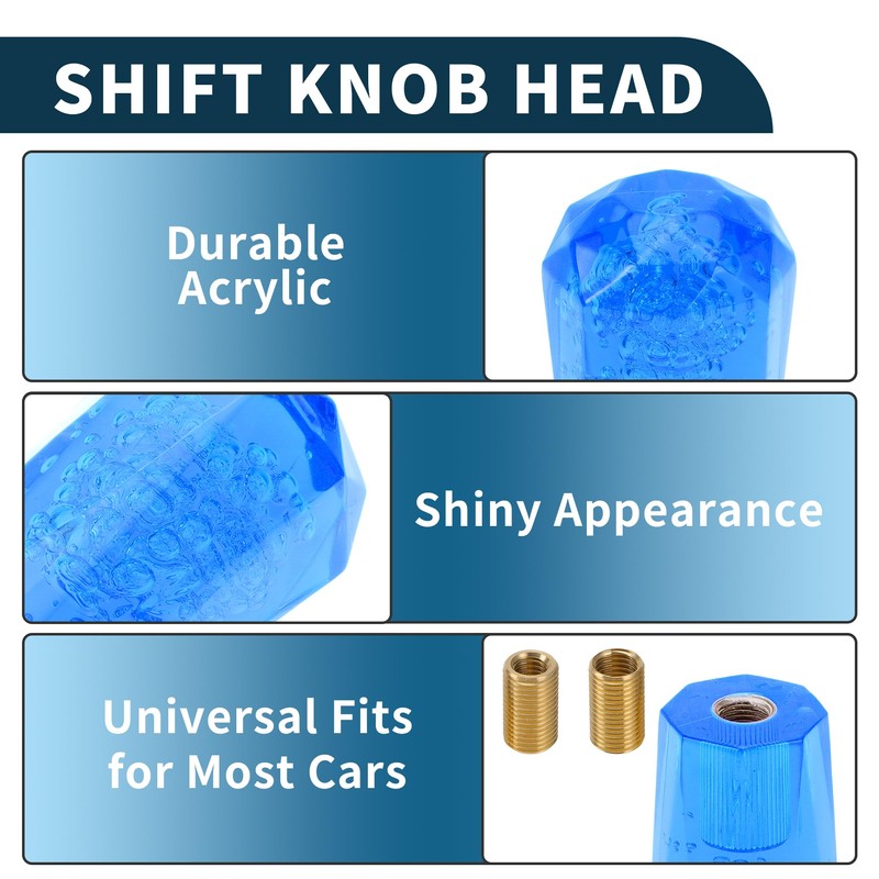 TUCKBOLD Car Gear Shift Knob 15cm | Front Shift Lever