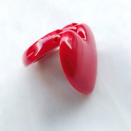 1Pc Pink Heart-Shaped Eyeshadow Makeup Box With Lip Stick Powder Containers Cases Dispenser - Travel Size