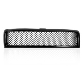 Collect Light Front Bumper Grill Grille for 1994 1995 1996 1997 1998 1999 2000 2001 2002 Dodge Ram 1500 2500 3500 Mesh Hood Front Grille