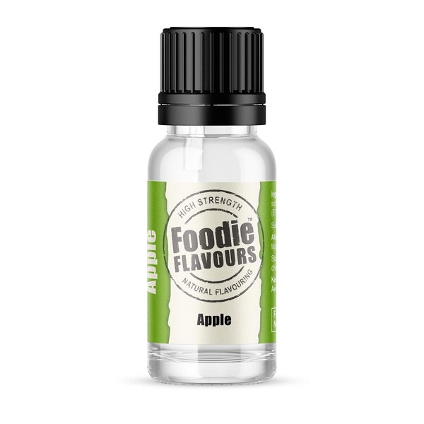 Apple Natural Food Flavouring 15ml - Foodie Flavours