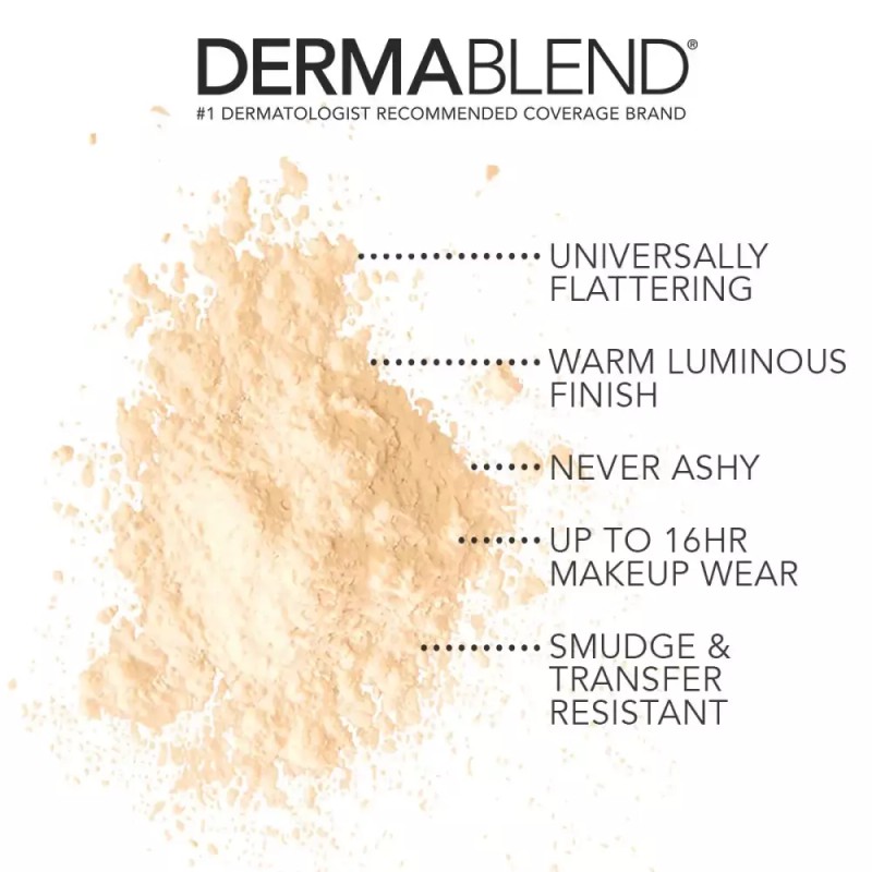 Dermablend 더마블렌드 루즈 세팅 파우더 페이스 메이크업 및 마무리 파우더로