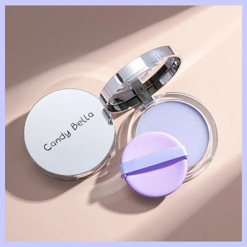 Polvo Matificador Seda Cremoso Lavanda Maquillaje Mate