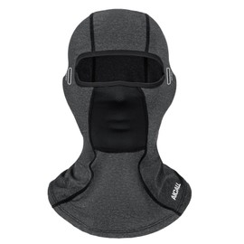 Aicall Balaclava Ski Mask Quick Drying Summer Cooling UV Protector Breathable Face Mask Motorcycle Outdoor Gear for Men Women(Gray)