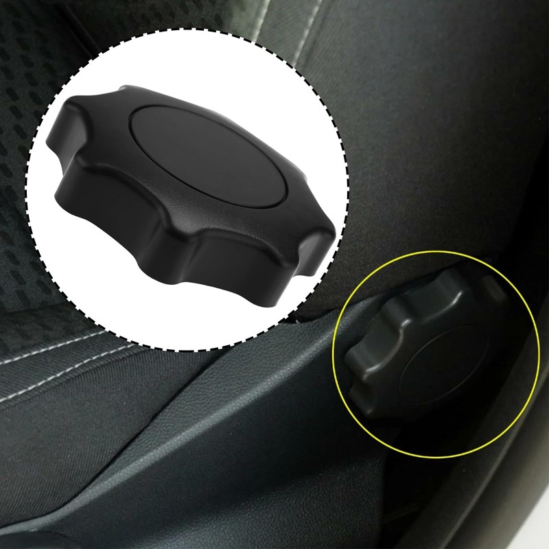 YINETTECH 2pcs Car Seat Adjustment Knobs 1J0881671F Compatible with VW