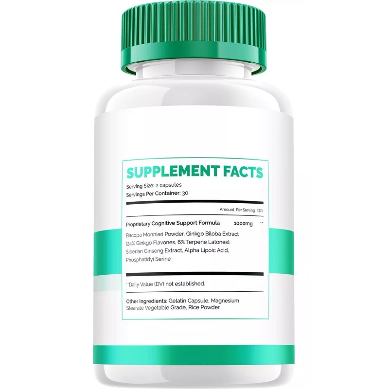 Vertigenics (3 Pack) Vertigenics Brain Supplement Capsules-Verti Genics All-Natural