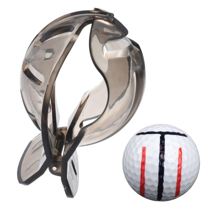 Marker Stencil for Golf | Golf Ball Alignment Tool for