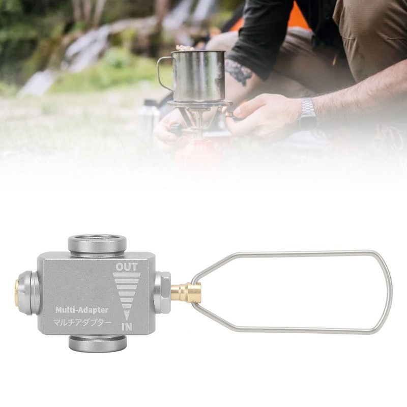 Z15 Gas Canister Refill Adapter Portable Outdoor Gas Saver Camping