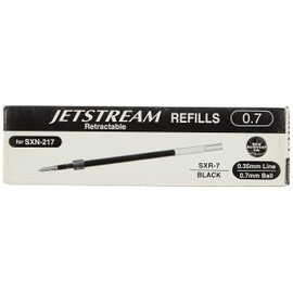 三菱鉛筆 油性ボールペン替え芯 SXR-7 黒 24