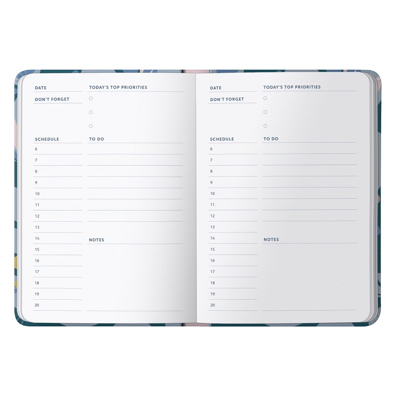Busy B A6 Day a Page Undated Planner Diary -