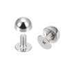 sourcing map Screw Back Rivets, 12 Sets 8x5mm Round Studs