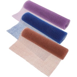 Esponja de Baño Africana de Nailon PartyKindom Paño de Red Exfoliante 3 Pzas