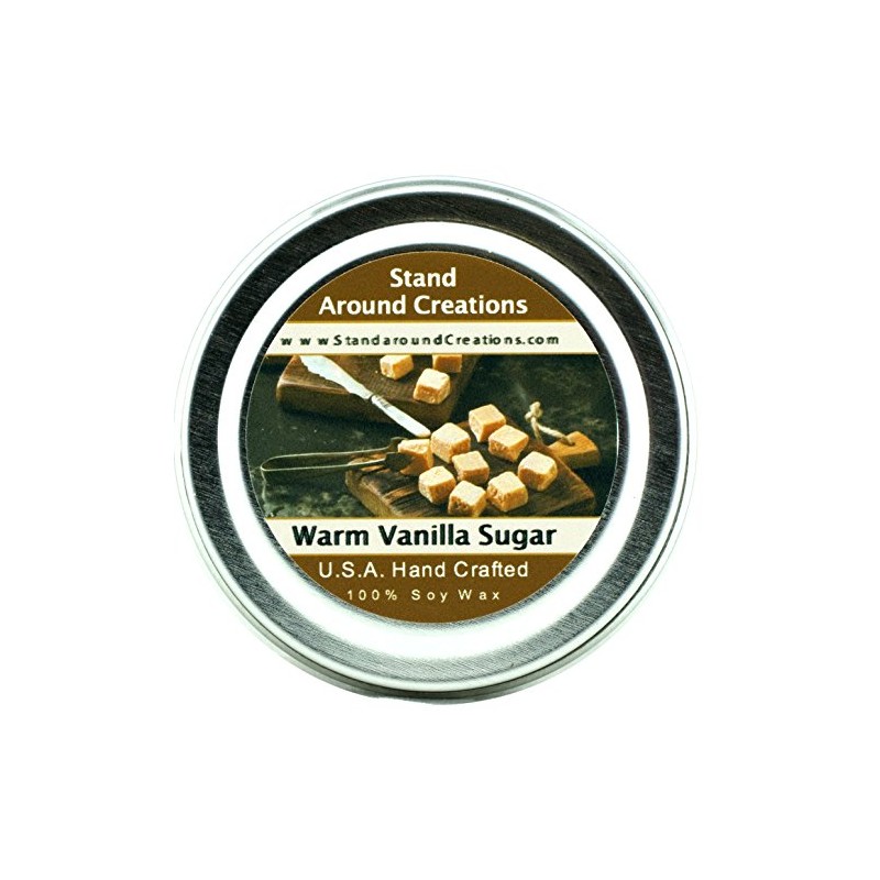 Stand Around Creations Soy Aromatherapy Candle - Scent: Coconut 2oz