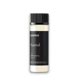 Santal Hotel Diffuser Oil by Scentia - 20 ml | Santal Fragrance Oil Blend Scent | Luxury Hotel Diffuser Oil 20ml | Aromatherapy Oil for Home, Hotel, Living Room, Office