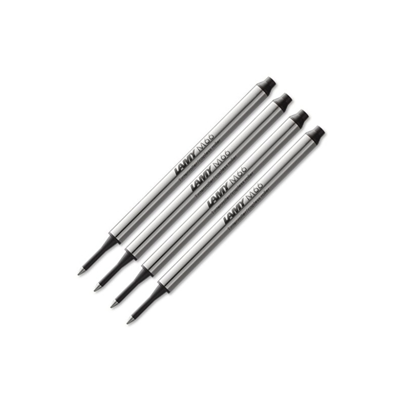 Lamy Rollerball Refill M66 Large Capacity Black Pack of 4
