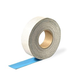 ifloortape DuraMark White Outdoor Pavement Marking Tape, Flexible Polymer Rubber Base for Asphalt & Concrete Surfaces (2 Inch x 50 Feet)