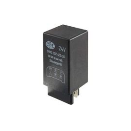 HELLA 5WG 002 450-301 Relay, wipe-/wash interval - 24V - 6-pin connector - without holder