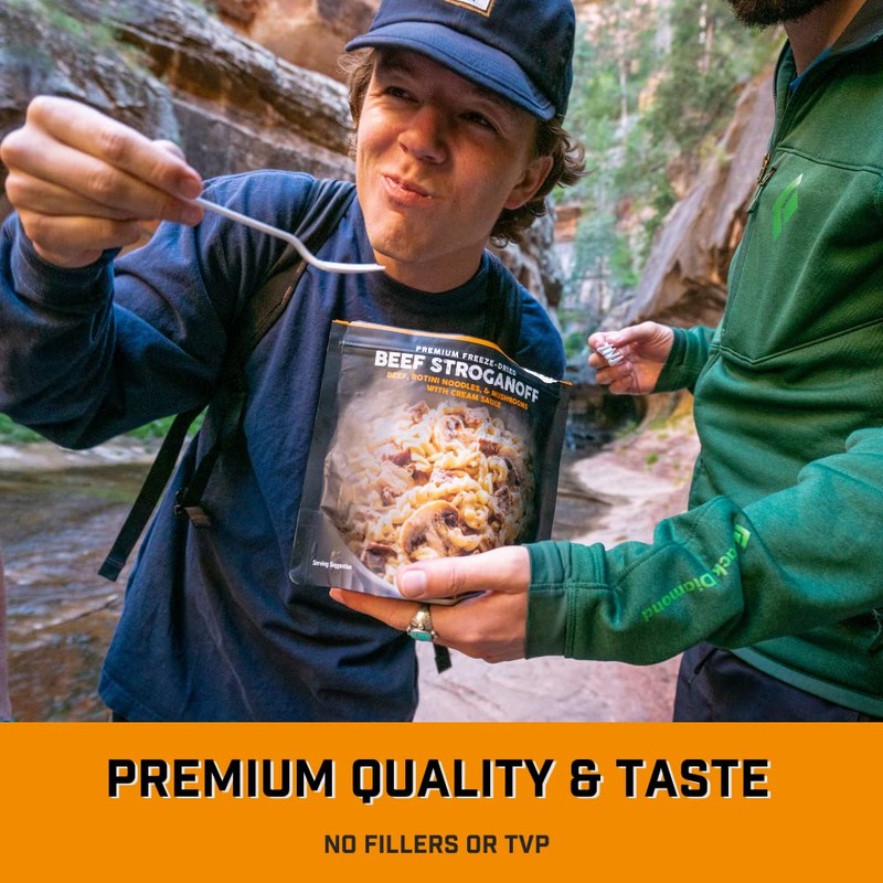 Peak Refuel Beef Stroganoff | Freeze Dried Backpacking and Camping