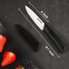 Magiware Paring Knife, Classic 4 inch Ceramic Paring Knife with