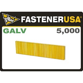 1-1/4" Leg x 1/4" Crown 18GA Galvanized L15 Staples 5M Box