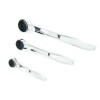 PROTO 3pc BLACKHAWK PROTO THIN PROFILE FULLY POLISHED RATCHET SET