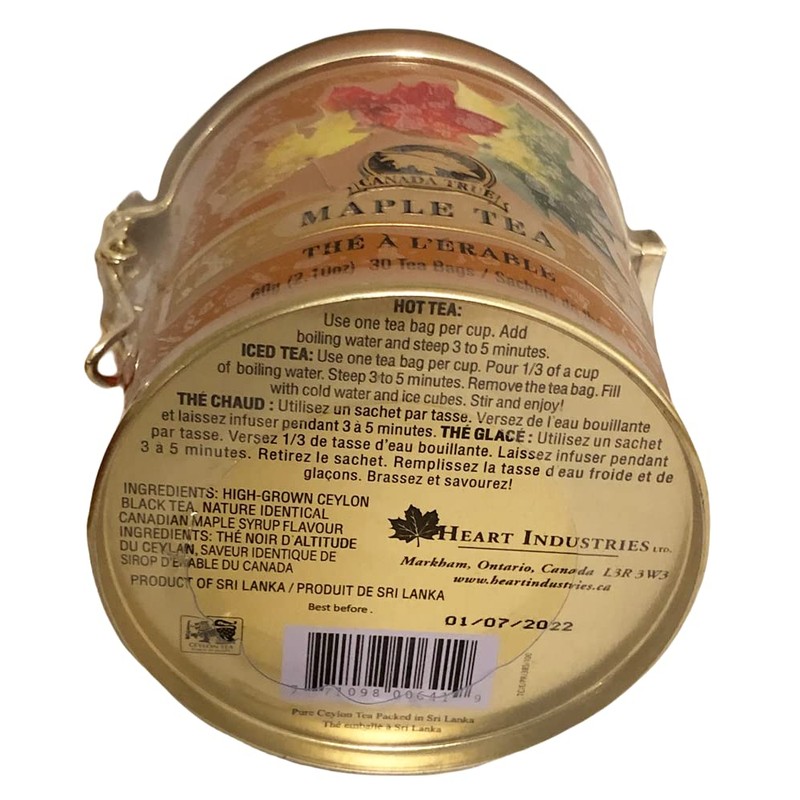 CANADA TRUE premium Ceylon Black Tea -30 Tea Bags 60g