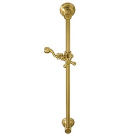 Kingston Brass KSX3527SG Made to Match Shower Slide Bar, Brushed Brass,24 x 4.25 x 6.25