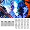 20Pcs Plasma Cutting Torch Consumables Electrode Tip Nozzle for AG-60