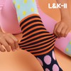 L&K-II Pack of 3 Tights for Girls Reinforced Cotton Children's