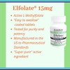 ELFOLATE® 15mg Bonus Pack 100 Tablets L-Methylfolate Methyl Folate Methylfolate
