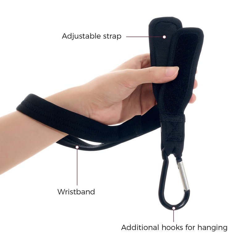 Momcozy Handle Strap for Baby Stroller | Safety Wrist Leash