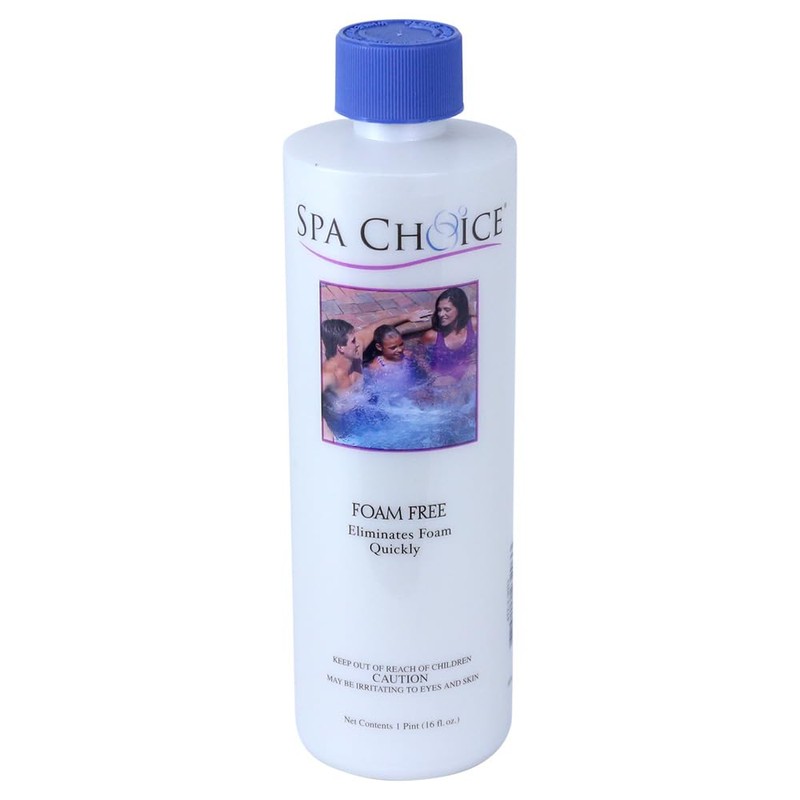 SpaChoice 1-Pint 2-Pack Premium Foam Free Hot Tub Anti-Foam, Made