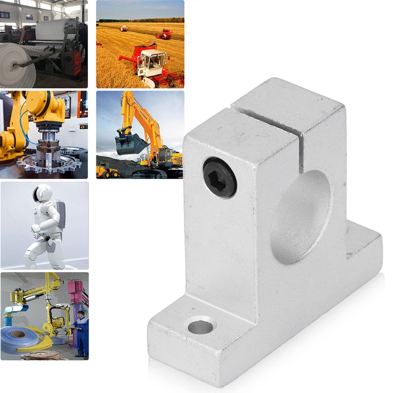 4-Piece Linear Rail Bracket SK25 Linear Motion Rail Bracket Vertical
