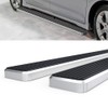 HD Ridez Running Board Side Step Bars 6" Silver Compatible