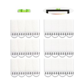 24 Pairs(48strips)Small Picture Hanging Strips Heavy Duty, Picture mounting Strips,Removable Hook and Loop Tape, Picture Hanger Damage Free,Perfect for Wall Art Hanging Frames