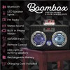 Wireless Express - Boombox Speaker with LED Lights – Retro