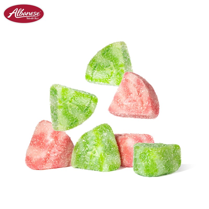 Albanese World's Best Gummi Watermelon Slices 4.5 lb Bag of