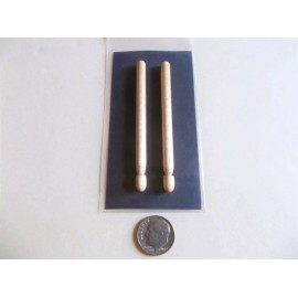 JNR Miniature Drum Sticks Real Wood 1/Pair 1/6 Scale Doll Stage Display Size Set-New