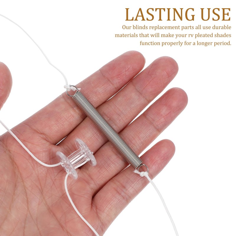 iplusmile Rv Pleated Shade Repair Kit with Restring Tool and