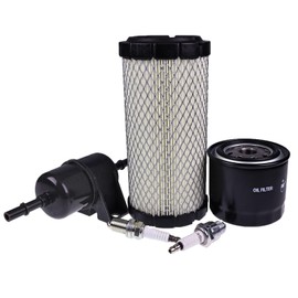 YIHETOP Tune Up Maintenance Kit Filters Compatible for John Deere Gators XUV 620i 625i Kawasaki FD620-AS26 Engine M113621