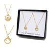 Set de Collares para Pareja de Olas Yin y el