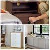 JIZZU 6 Pcs Solid Brass Gold Drawer Knobs [20 *