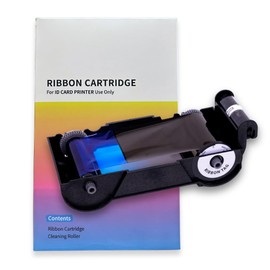 IDP SMART-21S ID Card Printer Easy-Load Color Ribbon Kit YMCKO - 100 Prints (Compatible with IDP SMART-21 ONLY)