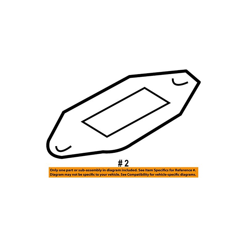 General Motors 97367013, EGR Valve Gasket