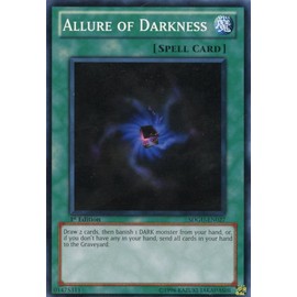 YuGiOh Gates of the Underworld Structure Deck Single Card Allure of Darkness SDGU-EN027 Common