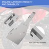 Kojem Skid Plate&Swing Arm Skid Plate Gaurd Compatible with 2006-2020